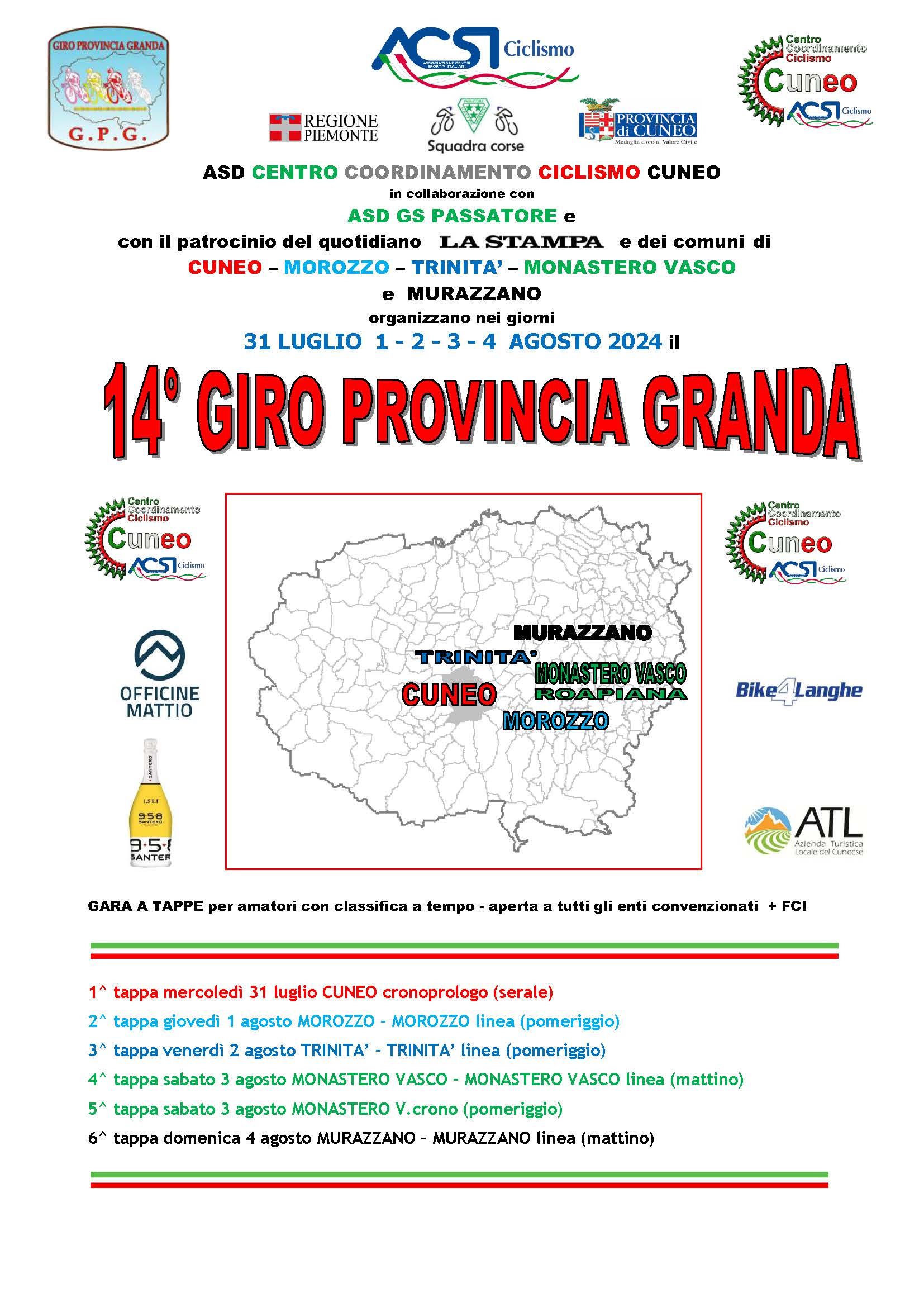 14° GIRO PROVINCIA GRANDA